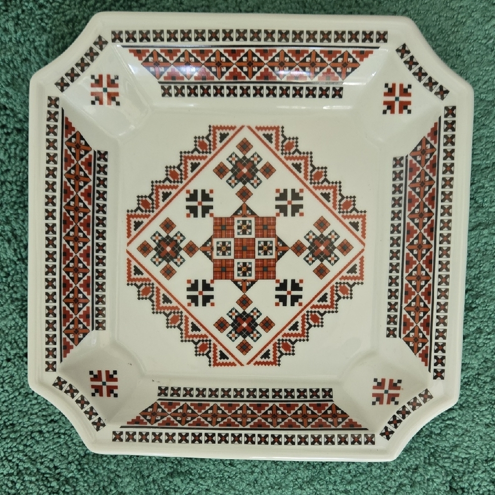 Ukrainian Art By Marusia Serving Plate